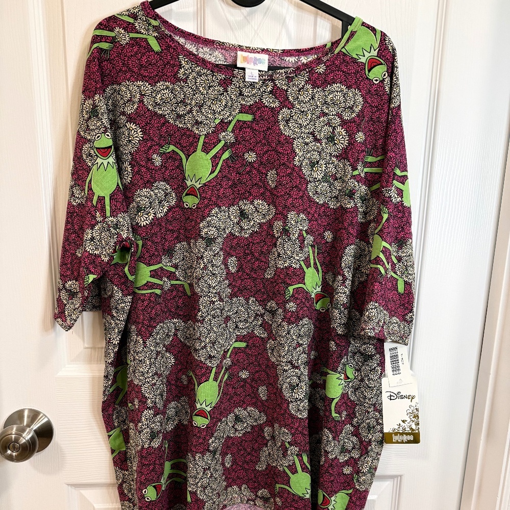 Disney Kermit the Frog Women's Shirt/Dress (L)
